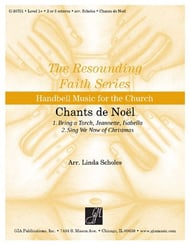 Chants de Noel Handbell sheet music cover Thumbnail